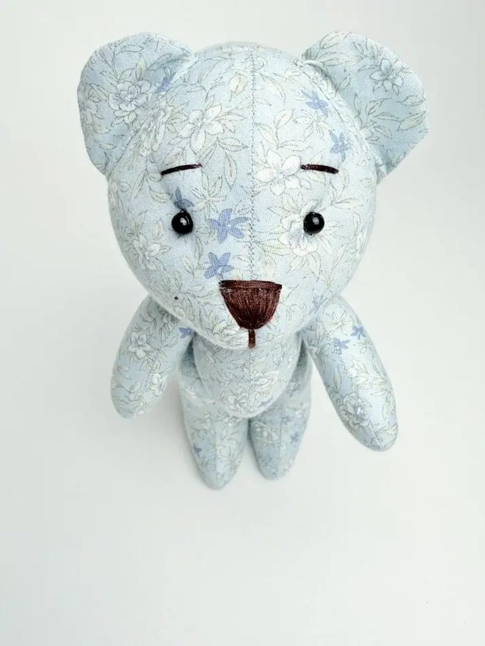 Мишка маленький Молочный бархат