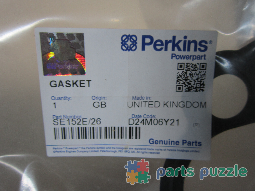 Прокладка проставки головки блока / GASKET АРТ: SE152E/26