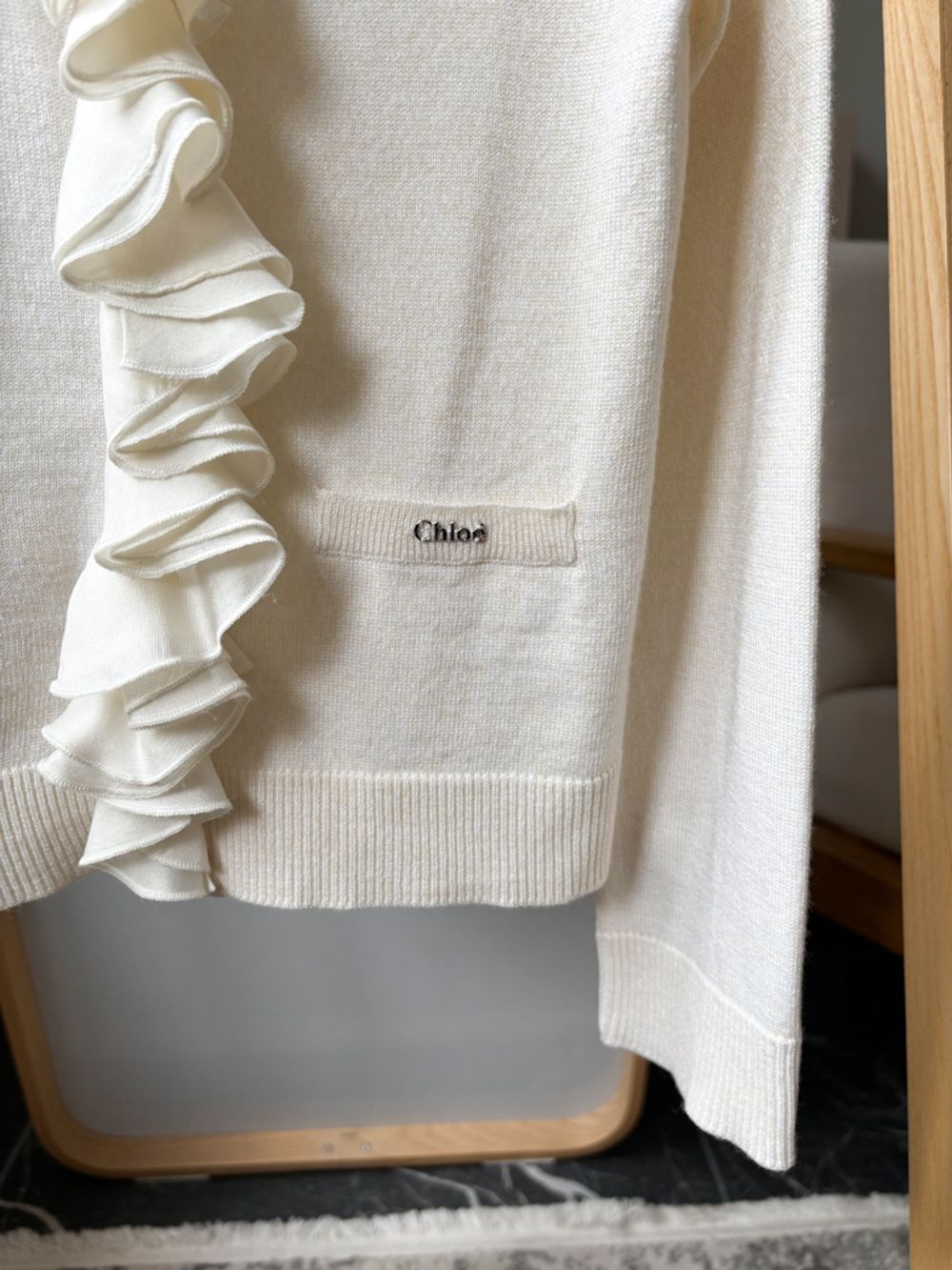 Кардиган Chloe из шерсти, вискозы и хлопка, 128