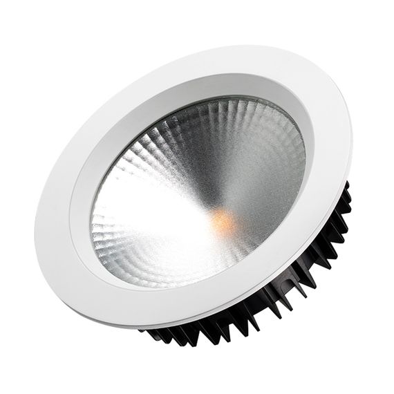 Встраиваемый светодиодный светильник Arlight LTD-187WH-Frost-21W Warm White 110deg 021069