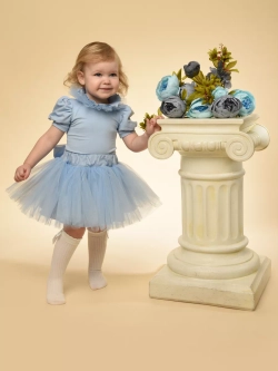 Боди с декоративным воротничком