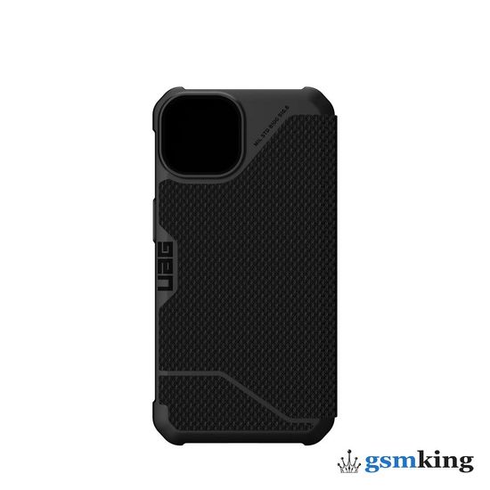 UAG Metropolis Folio Kevlar® Series Case for Apple iPhone 13 | 14 Kevlar Black (Чёрный) 113176113940