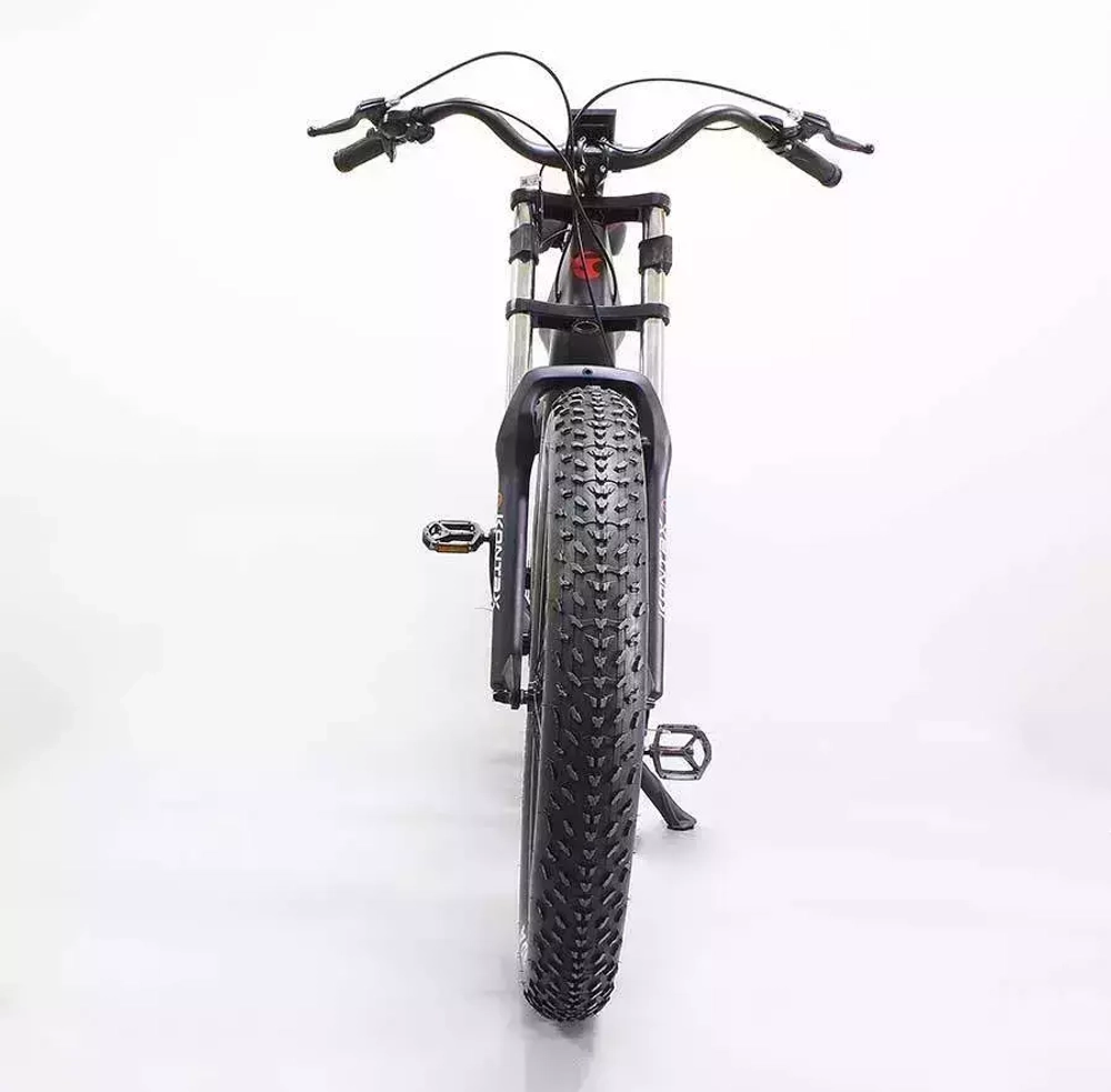 Электровелосипед GreenCamel Карбон Kontax (R26FAT 750W Bafang 48V LG 13Ah) carbon, torque, Altus 8скор