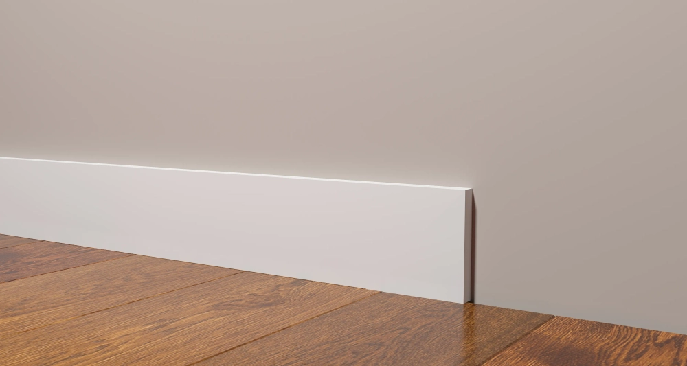 Комплектующий элемент DD708/U4 для плинтуса - конверт в пол влево