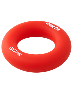 Эспандер кистевой ES-404 Кольцо, 30 кг, силикогель, красный