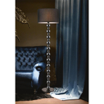 8079/1F NEOCLASSI LN26 467 хром/черный металл/текстиль Торшер E27 1*60W 220V NAVILA