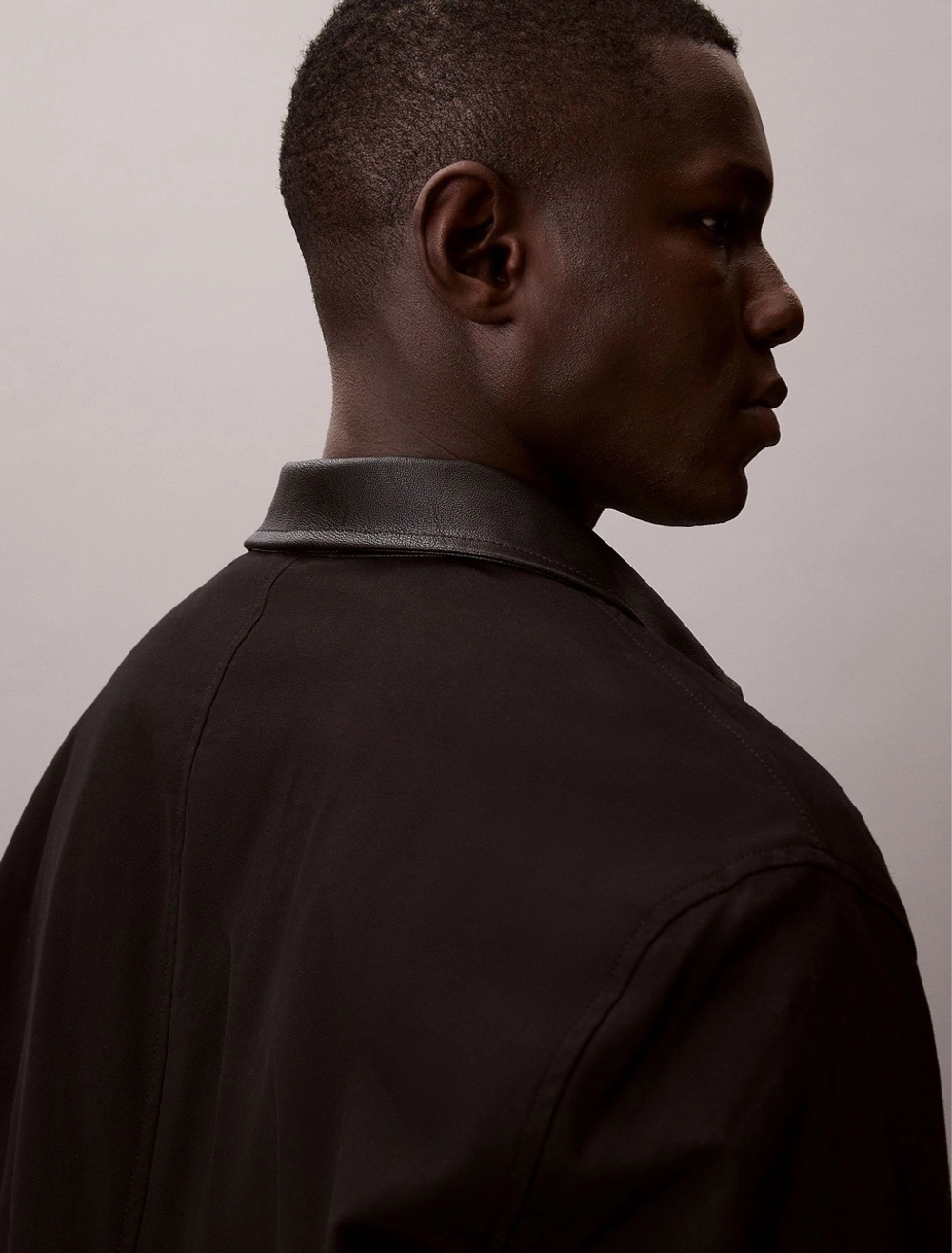 Куртка Calvin Klein Cotton Stretch Relaxed Barn Jacket Black