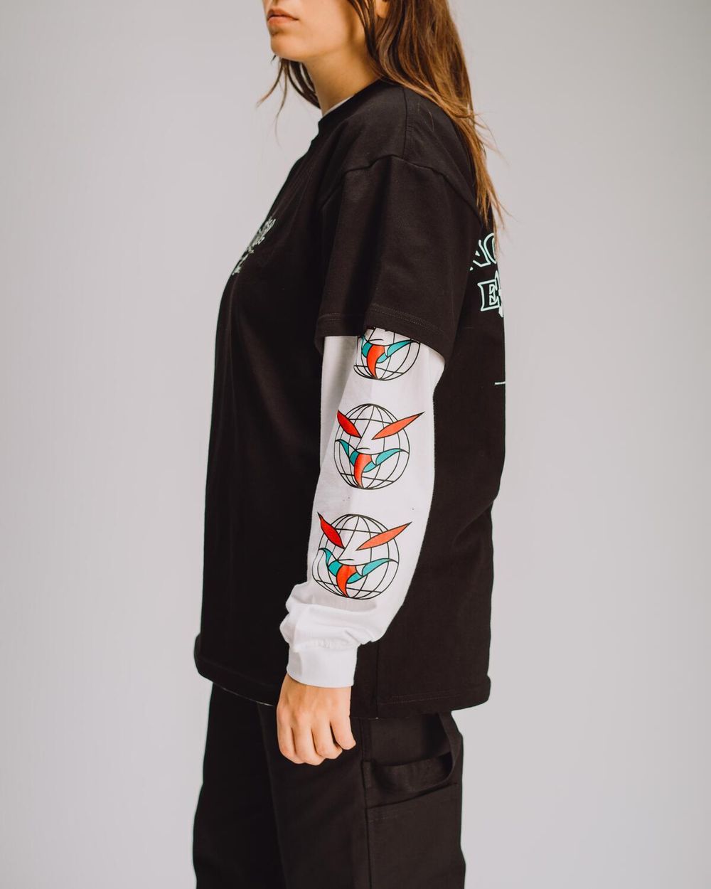 Футболка Подполье Маяк Reissue черная