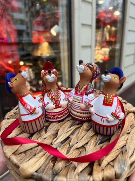 Лис глина - Эрзя, мокша 11см