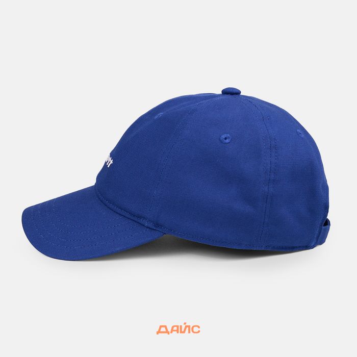 Кепка Carhartt WIP Canvas Script Cap артикул:I028876_blue - купить в магазине Дайс