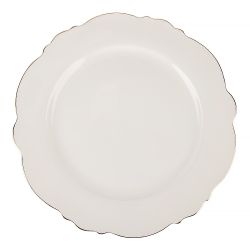 Набор тарелок 6 шт "White" d=27/21,5см/19см (фарфор) (подарочная упаковка)
