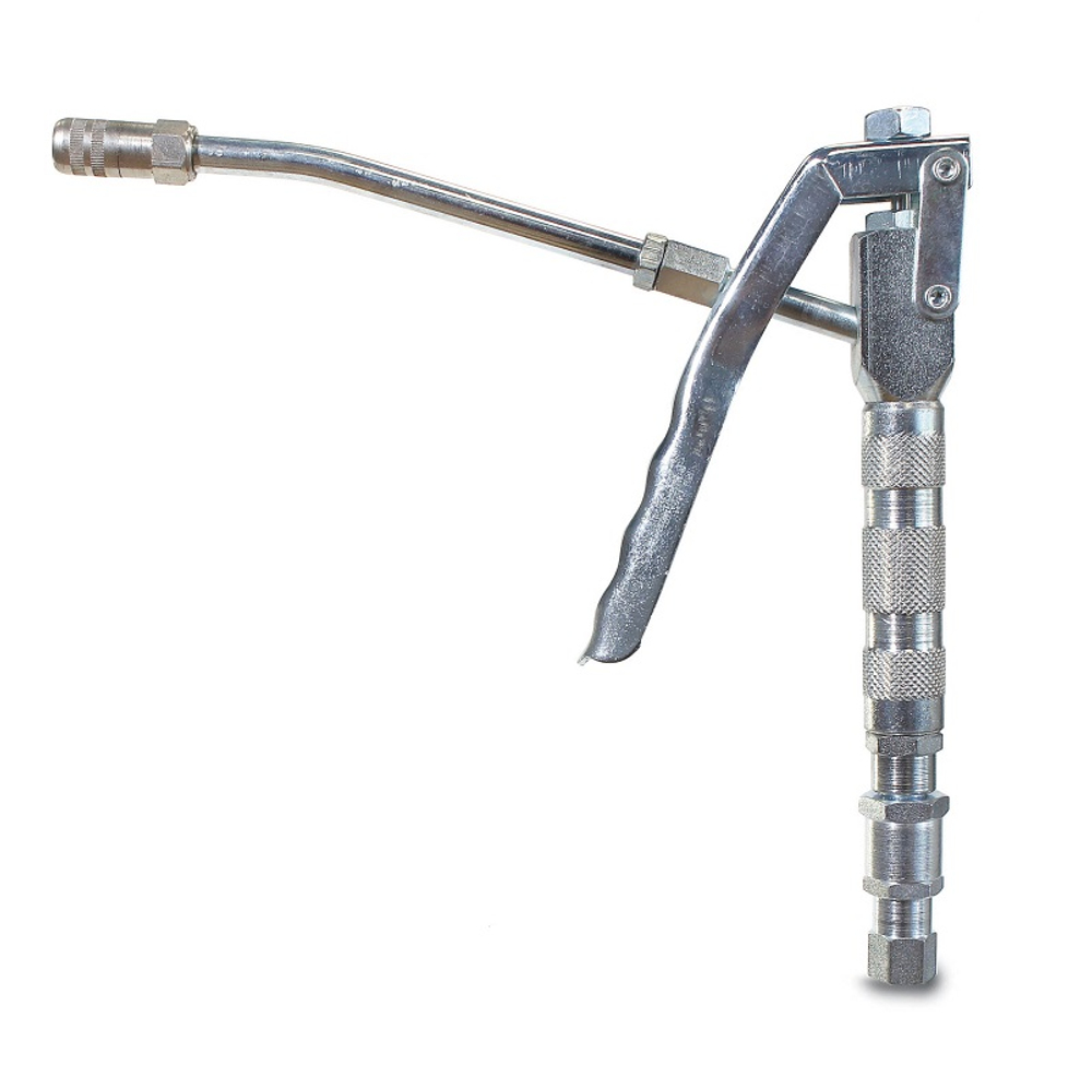 Пистолет для консистентной смазки с жестким носиком и Z-поворотным соединением 1/4", GARTEC (Италия)