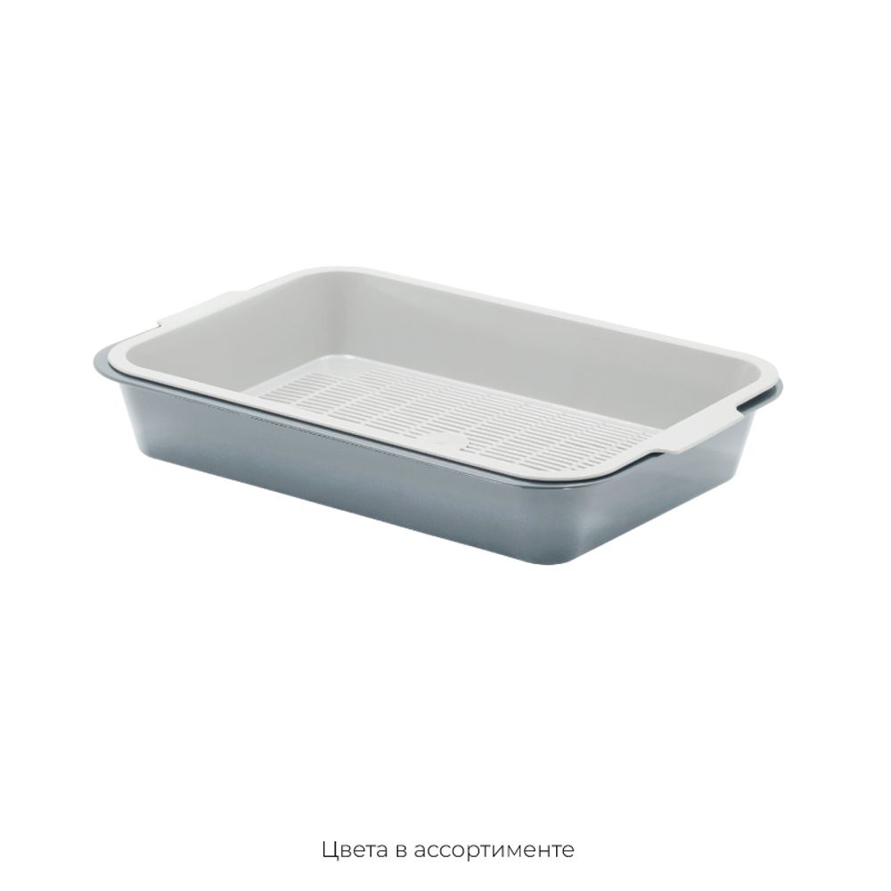 Туалет ZOOEXPRESS &quot;Адам&quot; с сеткой низкие ножки, 39х26,5х6,5 см