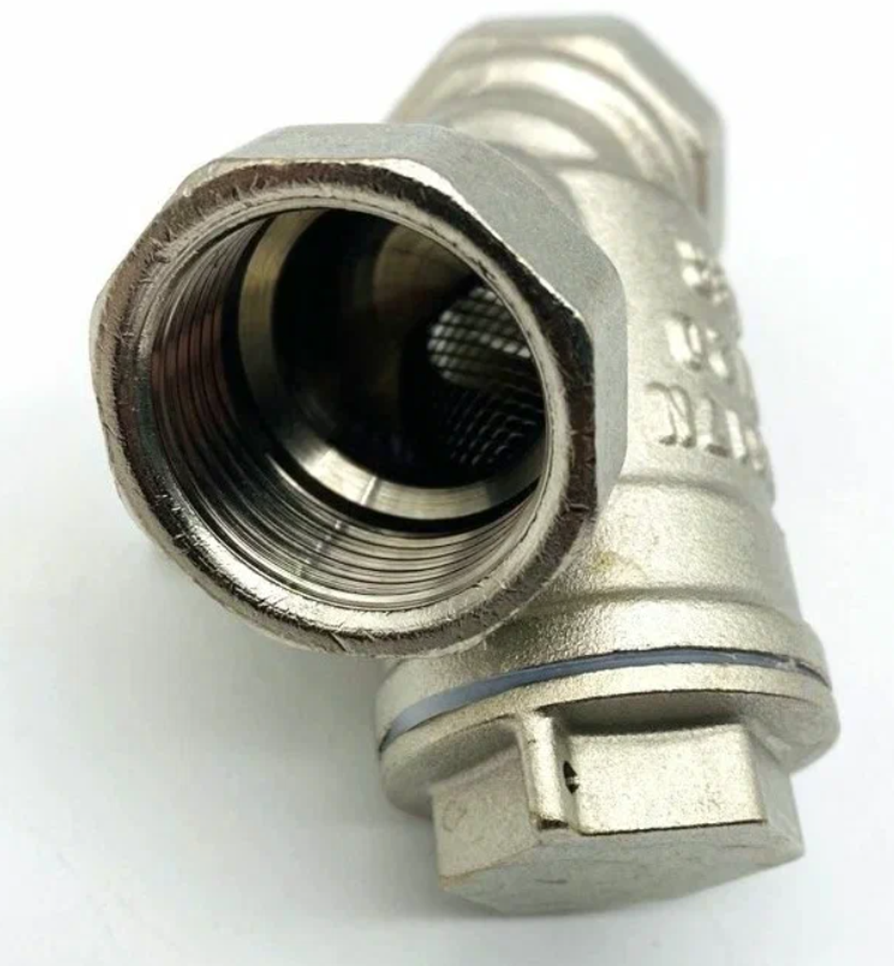 GL173N Фильтр грязевик никелированный 1/2" VIEIR