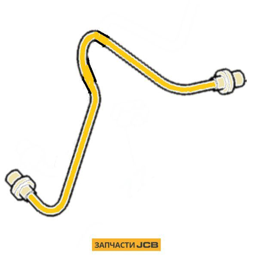 Топливная трубка JCB 02/801693