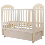 Кроватка детская Топотушки Дарина 6 маятник, слоновая кость