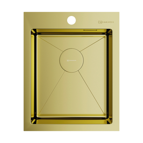 кухонная мойка Omoikiri Akisame 41-LG нерж. сталь/светлое золото