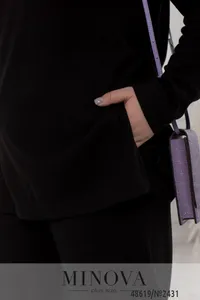 Костюм 2431-черный Minova