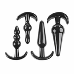 Набор из 4 анальных пробок-якорей Intro To Plugs