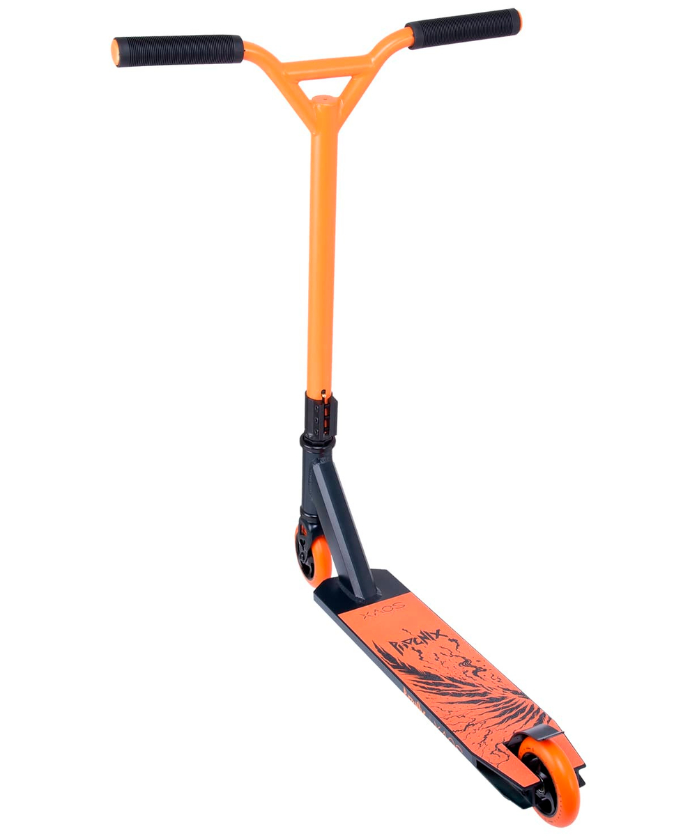 Самокат трюковый Phoenix Black 100 мм