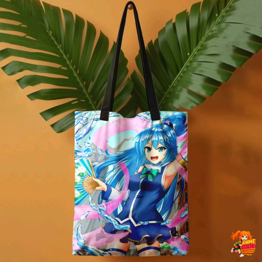 Сумка шоппер с принтом KonoSuba