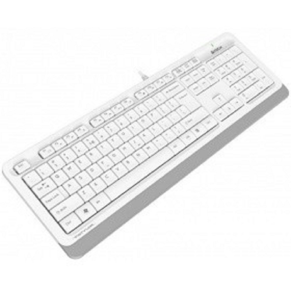 Клавиатура A-4Tech Fstyler FK10 WHITE белый/серый USB [1147536]