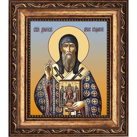 Дионисий, архиепископ Суздальский, святитель. Икона на холсте.