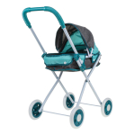 Коляска для куклы лежачая, пакет 918D-15