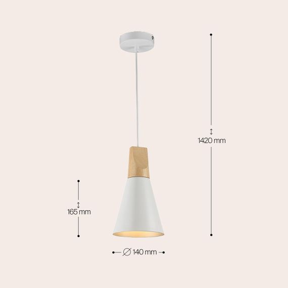 Подвесной светильник Maytoni Bicones P359-PL-140-W