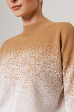 23115 Джемпер женский (песочно-молочный)