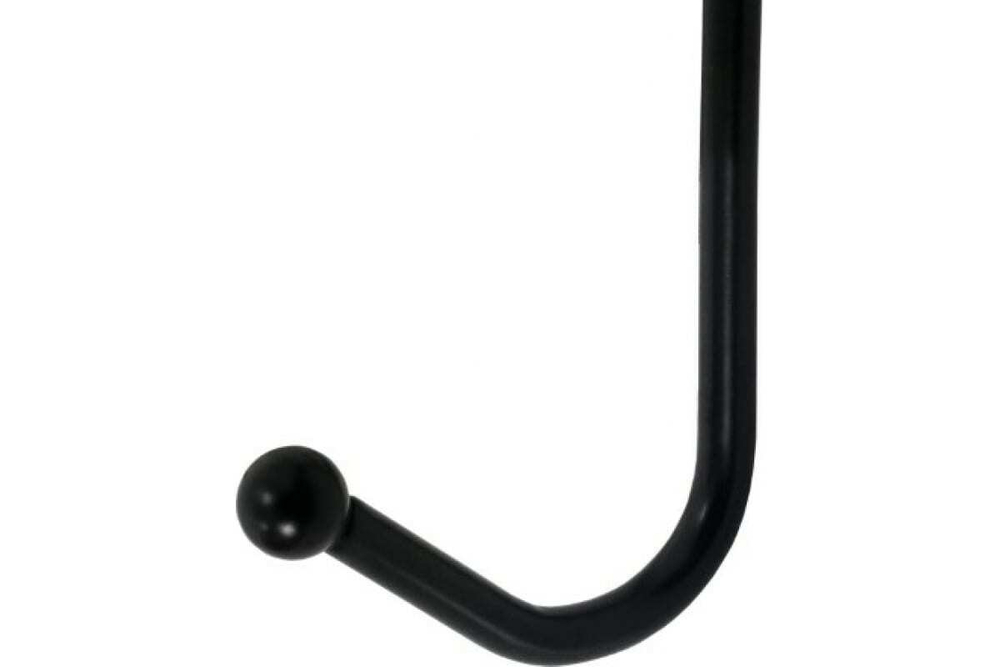 ВЕШАЛКА НАДВЕРНАЯ ЗМИ НОТА 3 ЧЕРНЫЙ ВНД 308Ч