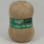 Семеновская Пряжа "Лидия Silver ЧШ" 100% имп. меринос 1613м/100гр