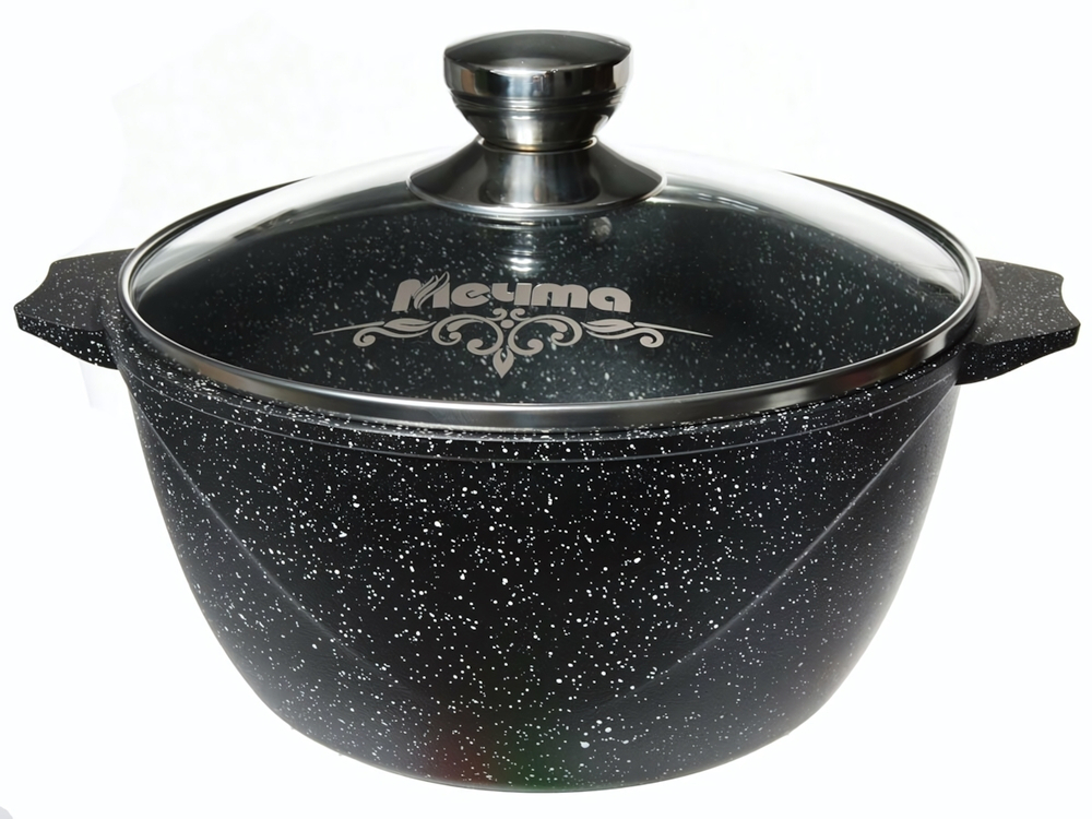 Кастрюля 3л Гранит black Induction Pro