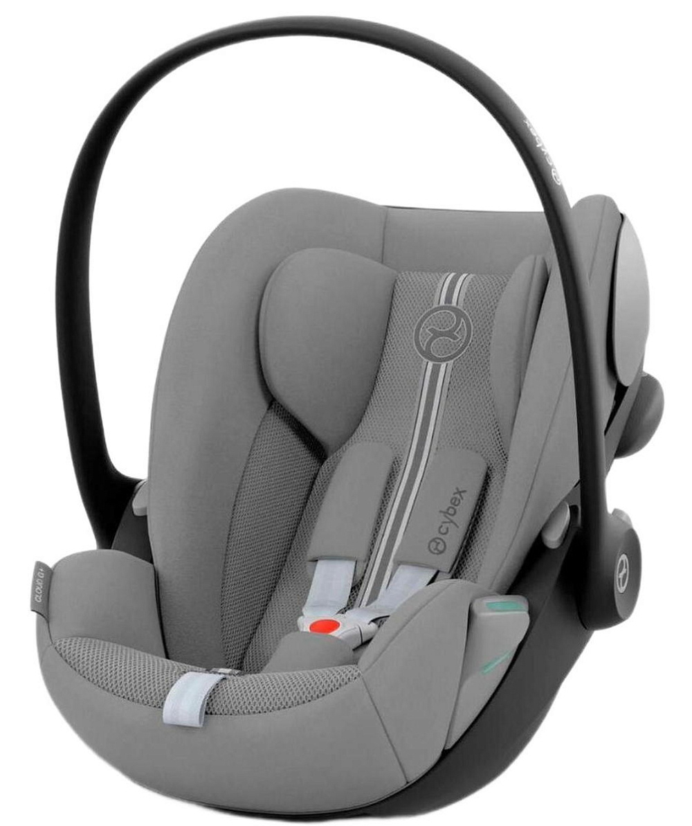 Коляска Cybex Priam IV Rosegold complete и автокресло Cloud G i-Size Stone Grey Plus 3 в 1 Off White