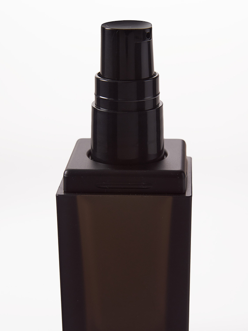 Флакон с дозатором чёрный матовый