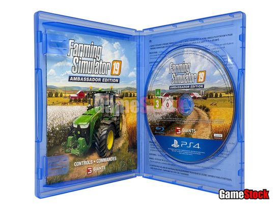 PS4 Farming Simulator 19 Ambassador Edition (Б/У, Русские субтитры, CUSA-33441)