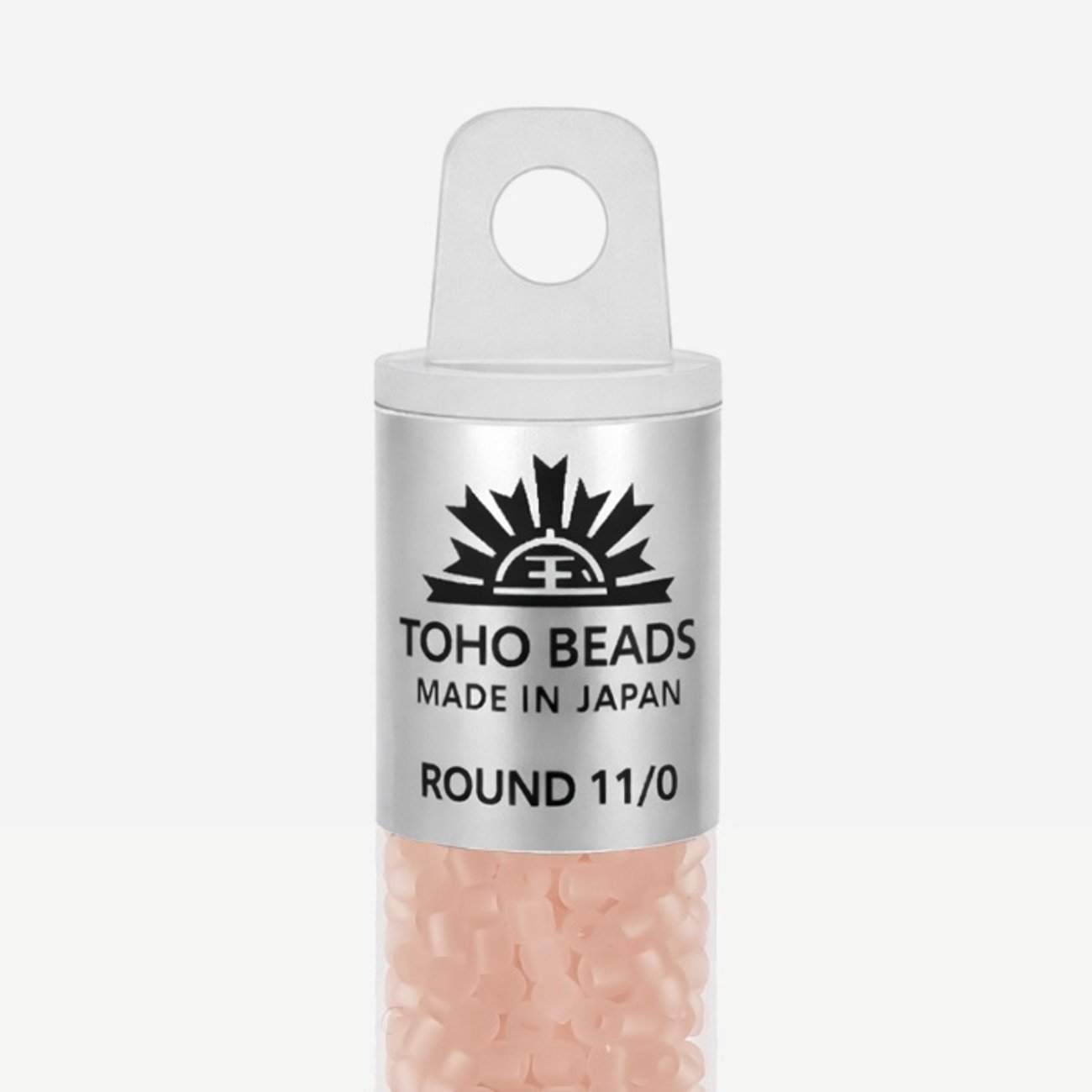 Японский бисер TOHO Round 11/0 (№11F), прозрачный матовый