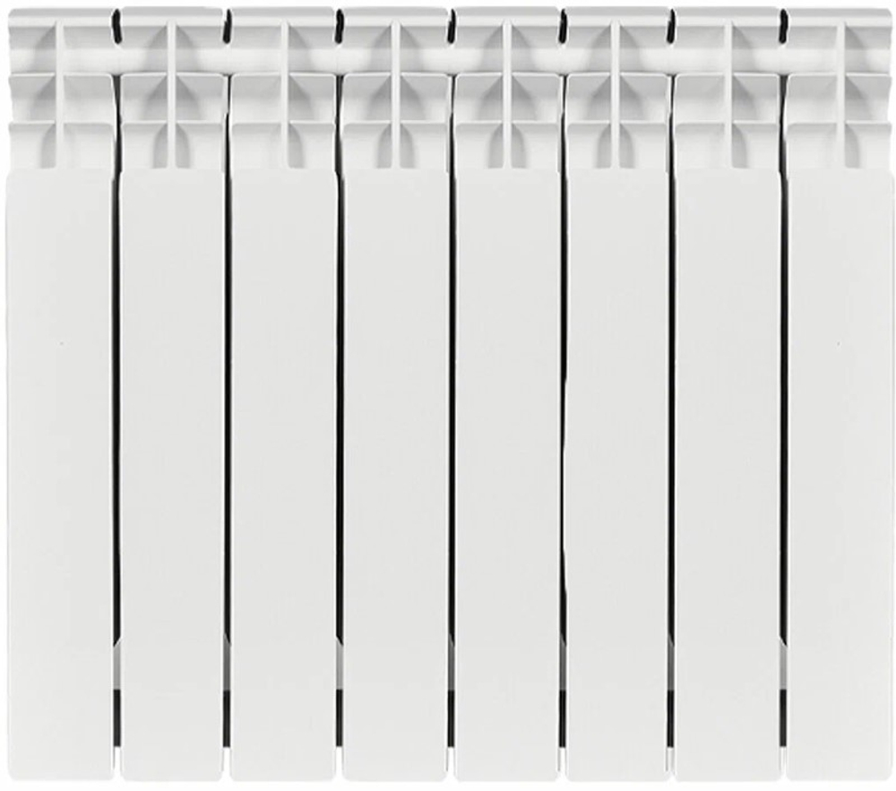 Радиатор алюминиевый UNI-FITT 100/500 (8 секций)