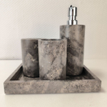 Набор из мрамора 5 предм SEA Set Grey NM-63758 прямоуг 85