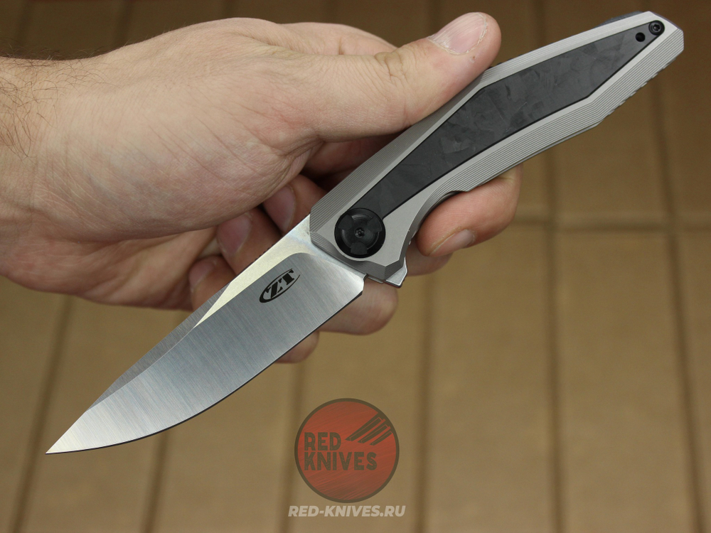 Реплика ножа ZT 0470 титановый
