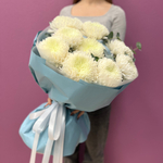 Букет из одноголовых хризантем #8