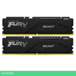 Оперативная память Kingston Fury Beast 2x32GB DDR5 (KF560C30BBK2-64)