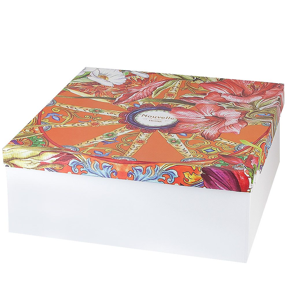 Тортовница на ножке "Secret Garden" d=31см. h=10см (фарфор) (подарочная упаковка)