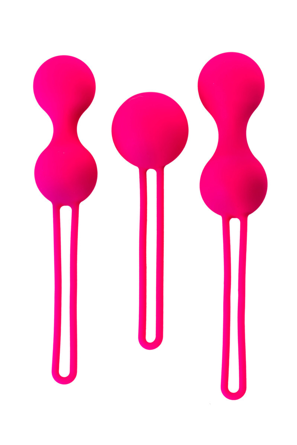 Вагинальные шарики A-Toys by TOYFA Redvil, силикон, розовые, 16,5 см