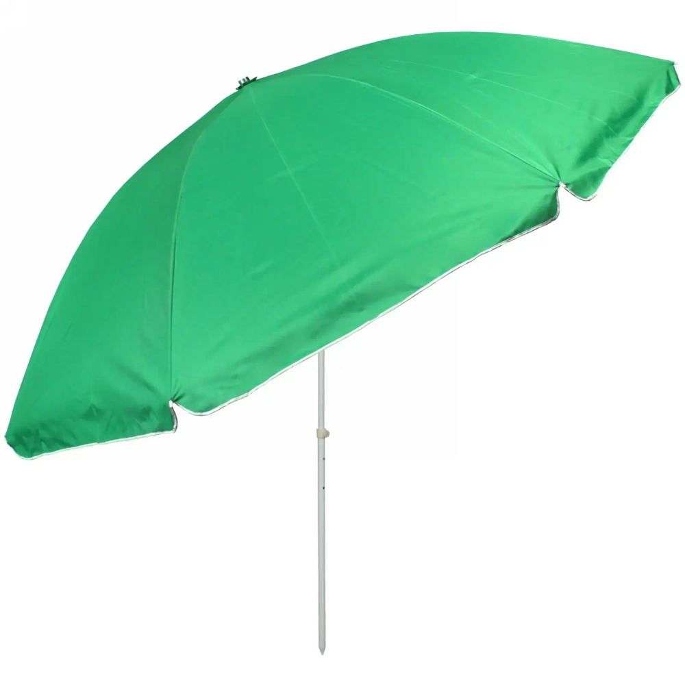 Зонт пляжный D=300см, h-240см «Свежесть» с механизмом наклона ДоброСад