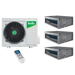 Мульти сплит система Ballu канального типа на 3 комнаты (25+35+35 кв.м) BADI-FM FREE MATCH