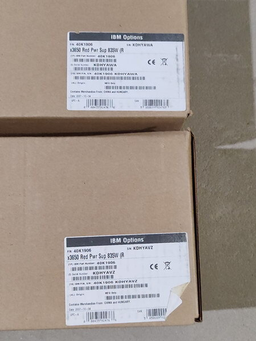 Блок питания IBM 835W Hot Swap Power Supply for Xseries X3650/X3655