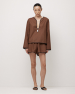 Dunes Suit in Caramel