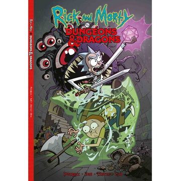 Комикс Рик и Морти против Dungeons & Dragons