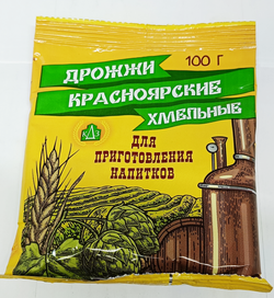 Дрожжи хмельные красноярские 100гр.